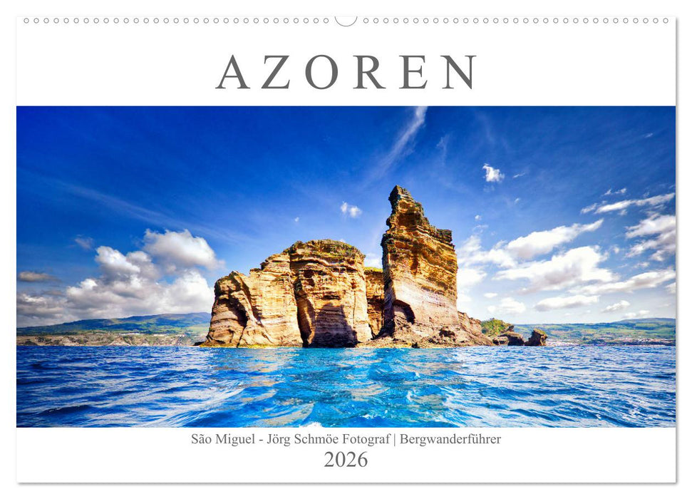 A Z O R E N (CALVENDO Wandkalender 2026)