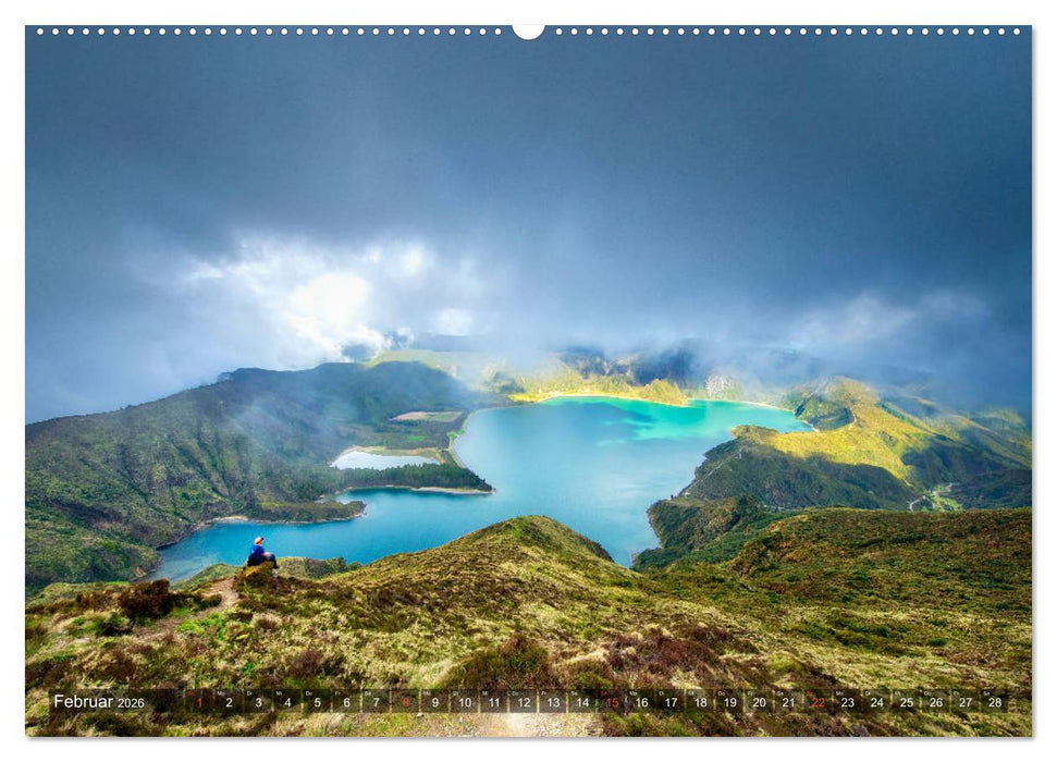 A Z O R E N (CALVENDO Wandkalender 2026)