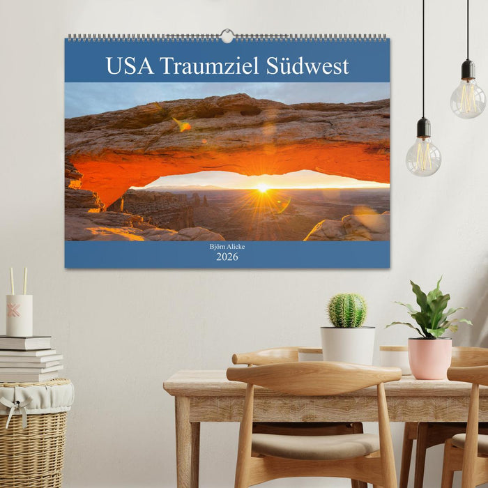USA Traumziel Südwest (CALVENDO Wandkalender 2026)