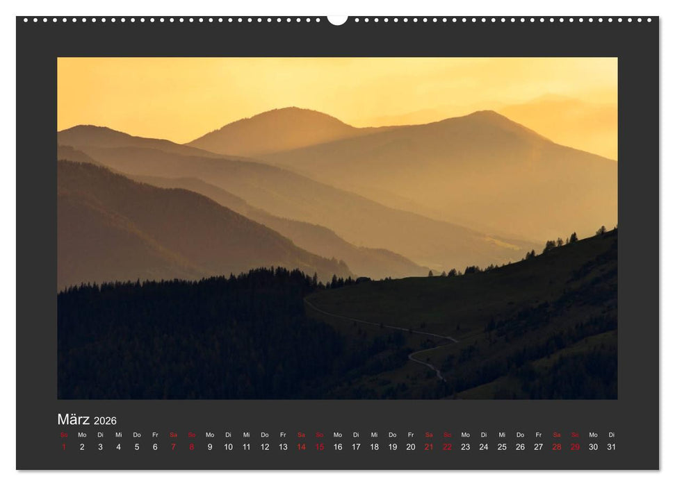 Bergschuh und Gipfelglück (CALVENDO Wandkalender 2026)