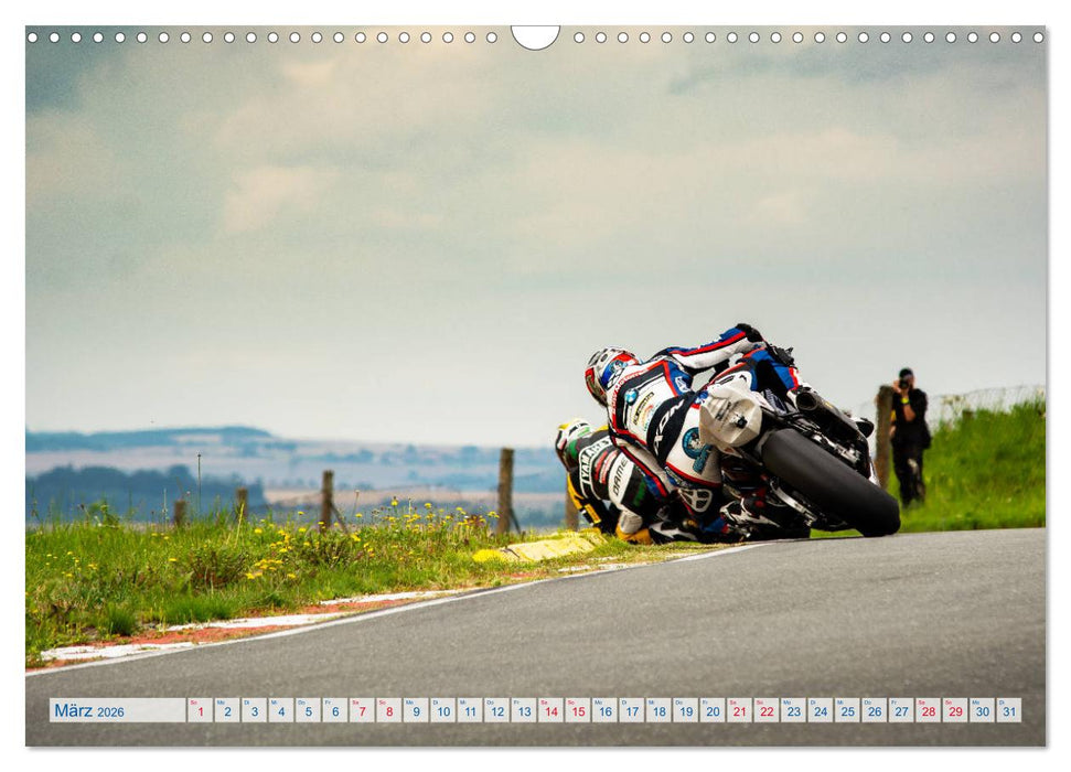 Motorrad Rennsport (CALVENDO Wandkalender 2026)