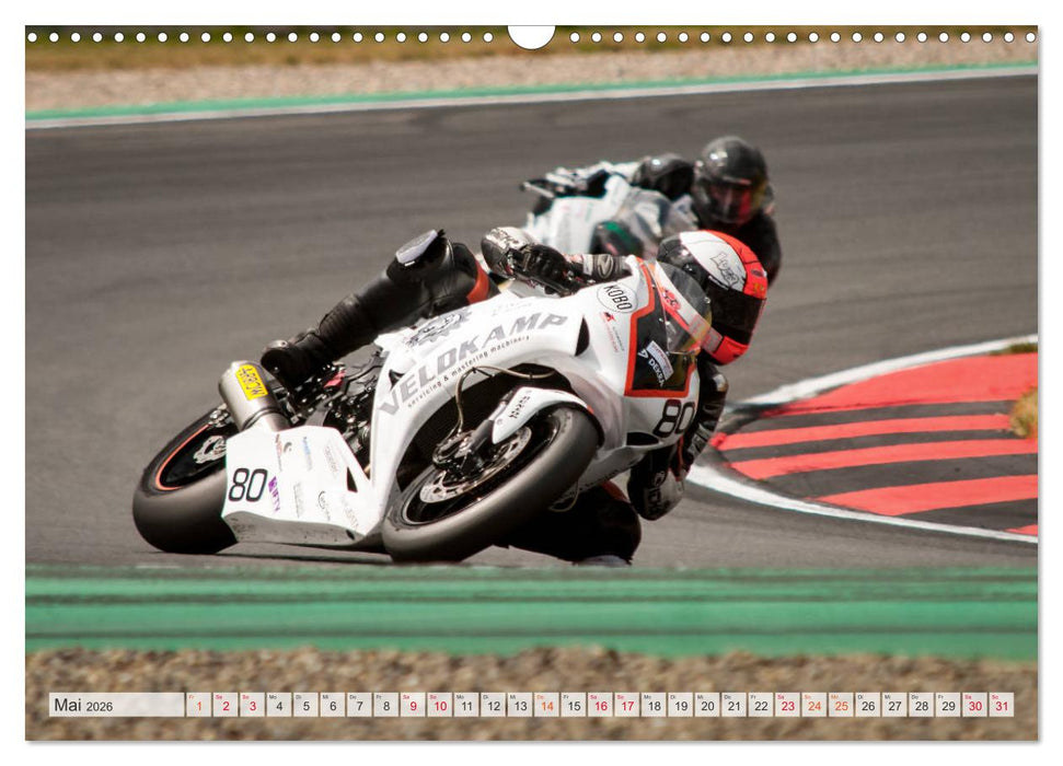 Motorrad Rennsport (CALVENDO Wandkalender 2026)