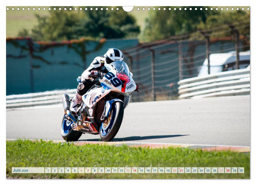 Motorrad Rennsport (CALVENDO Wandkalender 2026)