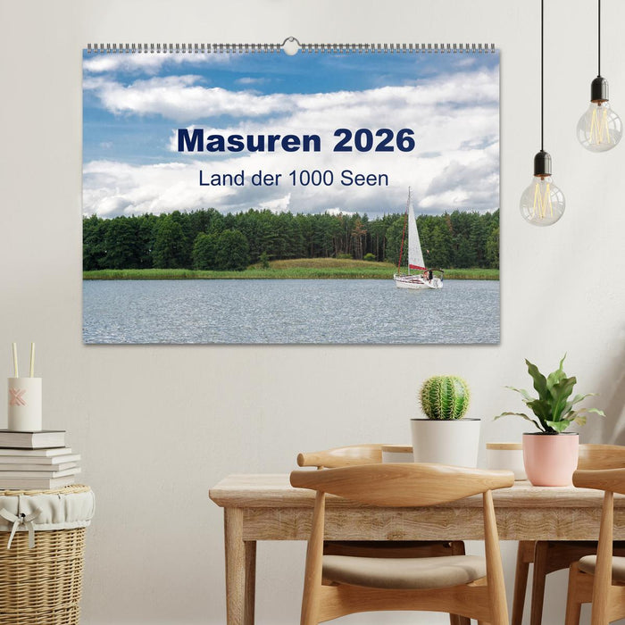 Masuren 2026 - Land der 1000 Seen (CALVENDO Wandkalender 2026)