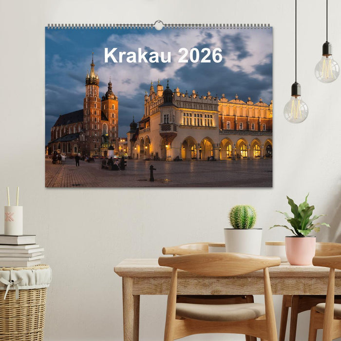 Krakau - die schönste Stadt Polens (CALVENDO Wandkalender 2026)