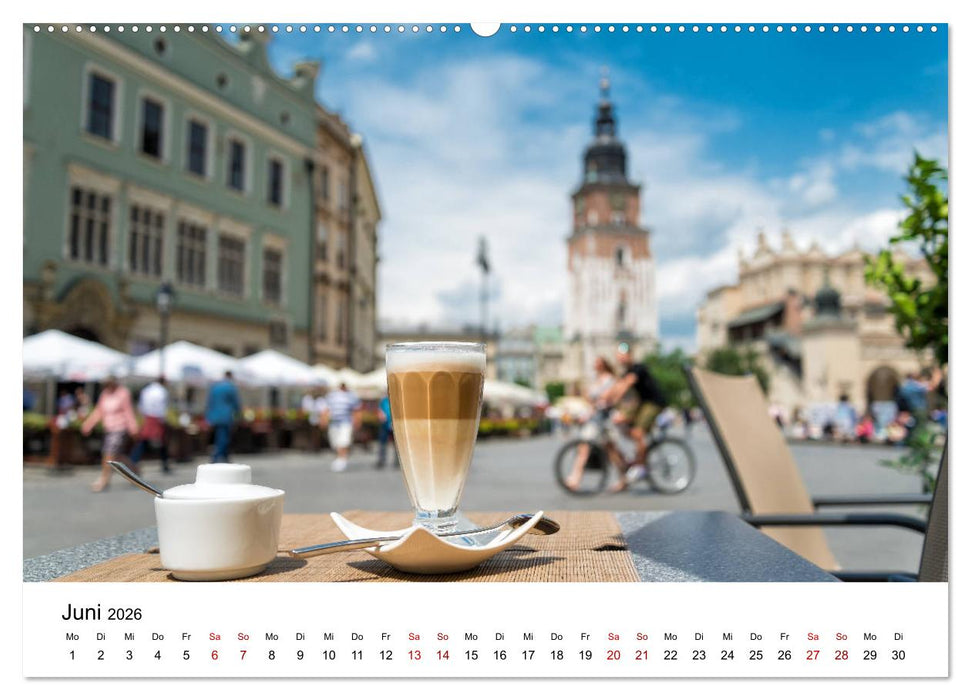 Krakau - die schönste Stadt Polens (CALVENDO Wandkalender 2026)