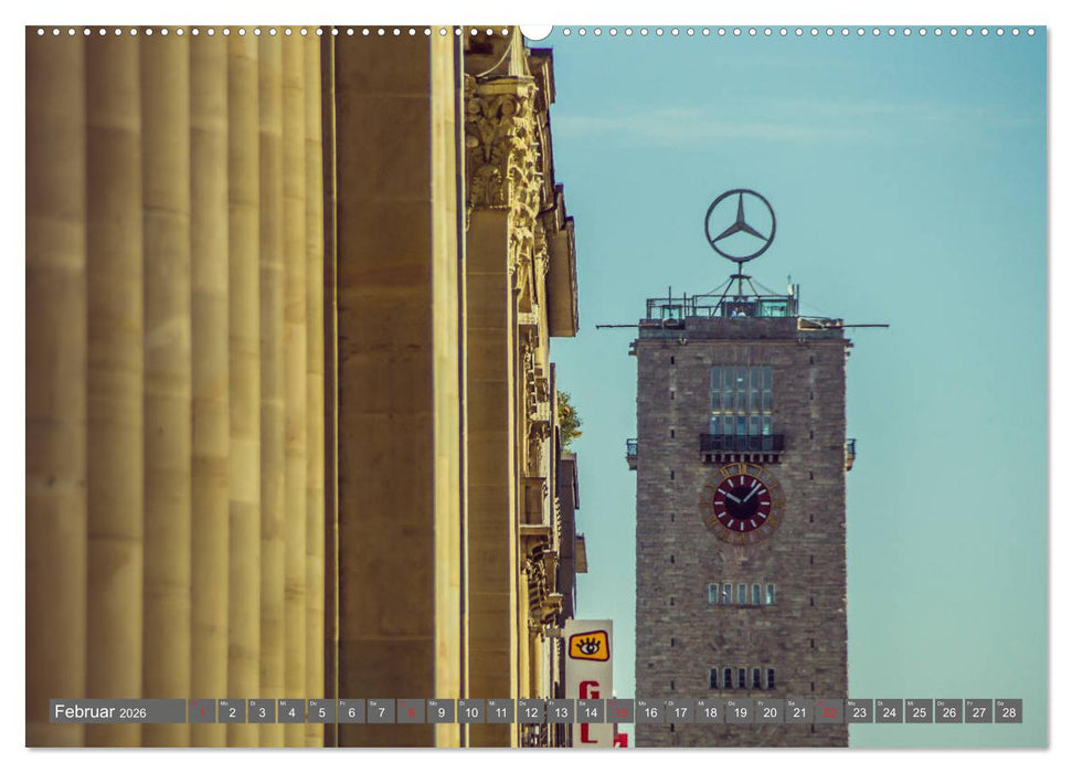 Stuttgart - Bilder einer Stadt 2026 (CALVENDO Wandkalender 2026)