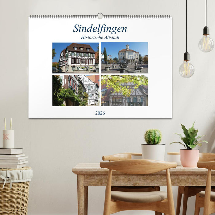Sindelfingen - Historische Altstadt (CALVENDO Wandkalender 2026)