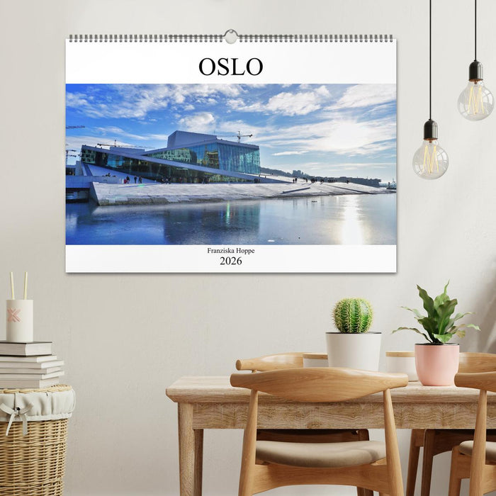 Oslo - Norwegen (CALVENDO Wandkalender 2026)