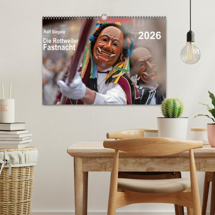 Die Rottweiler Fastnacht (CALVENDO Wandkalender 2026)