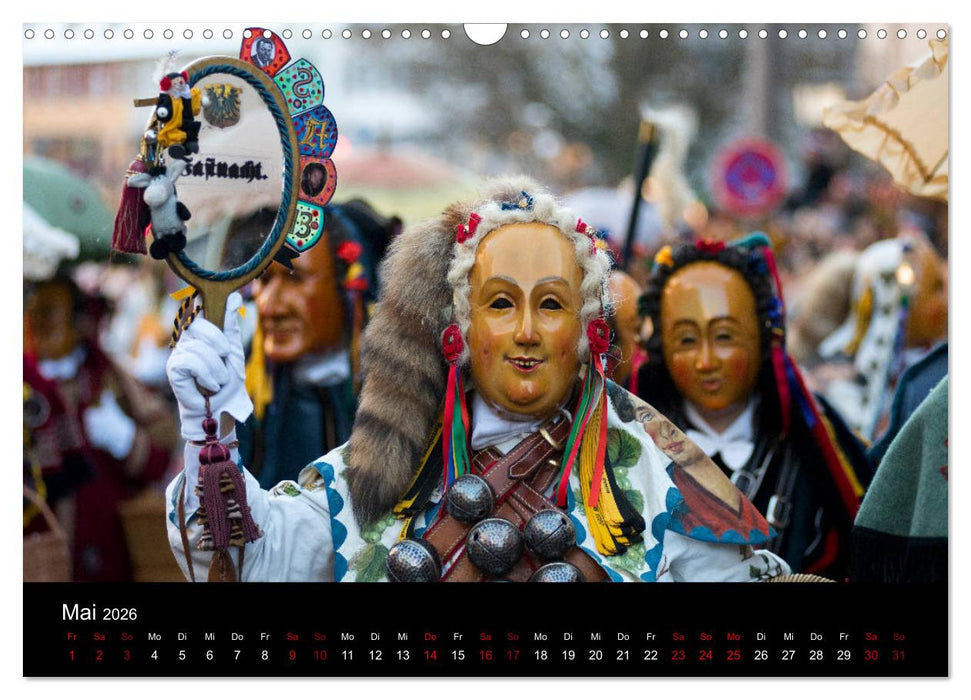 Die Rottweiler Fastnacht (CALVENDO Wandkalender 2026)