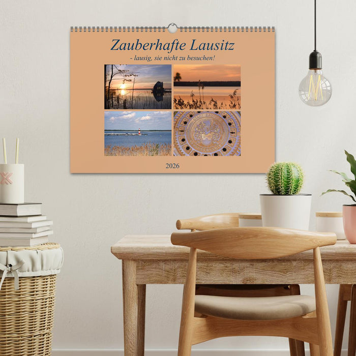 Zauberhafte Lausitz (CALVENDO Wandkalender 2026)