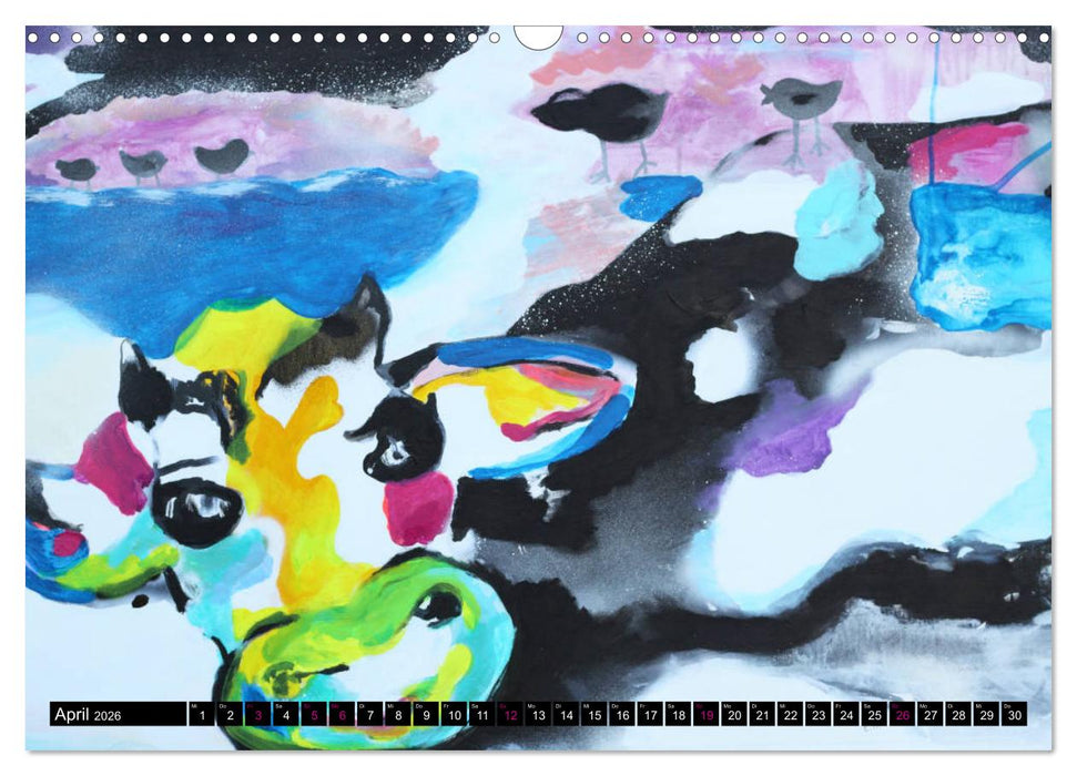 Kuhkalender (CALVENDO Wandkalender 2026)