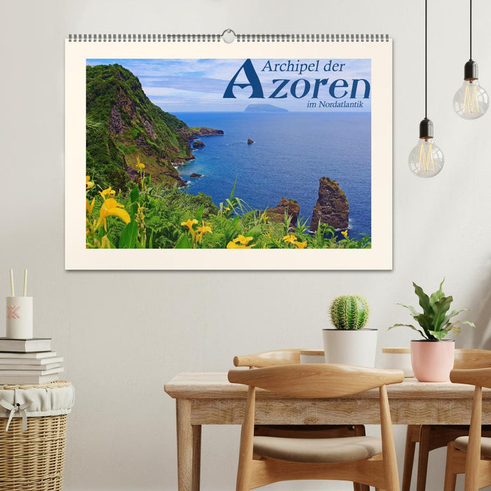 Archipel der Azoren im Nordatlantik (CALVENDO Wandkalender 2026)