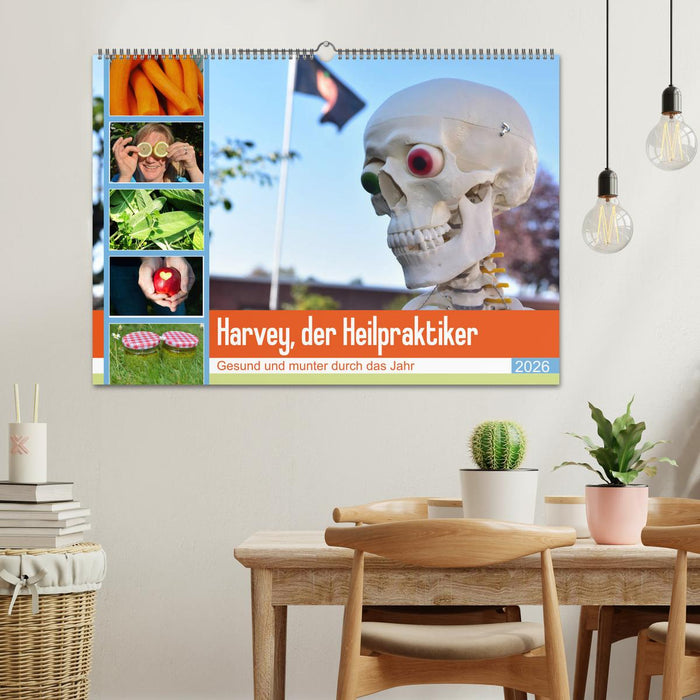 Harvey, der Heilpraktiker (CALVENDO Wandkalender 2026)