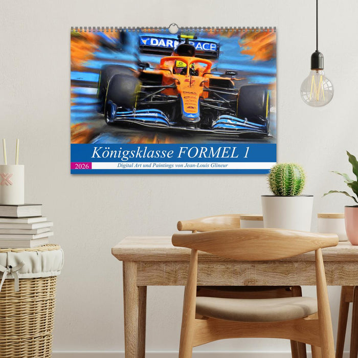 Königsklasse FORMEL 1 (CALVENDO Wandkalender 2026)