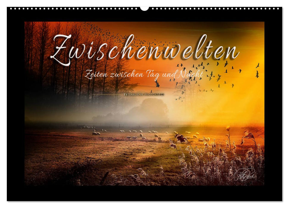 Zwischenwelten, Zeiten zwischen Tag und Nacht (CALVENDO Wandkalender 2026)
