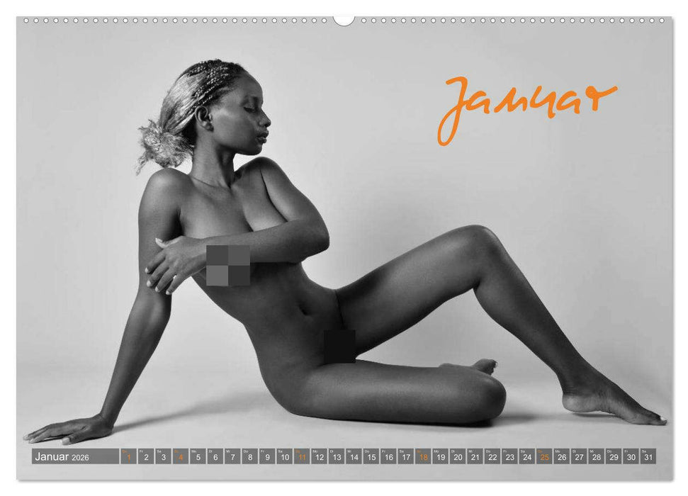 Erotik Fotoart Klassische Aktfotografie (CALVENDO Wandkalender 2026)