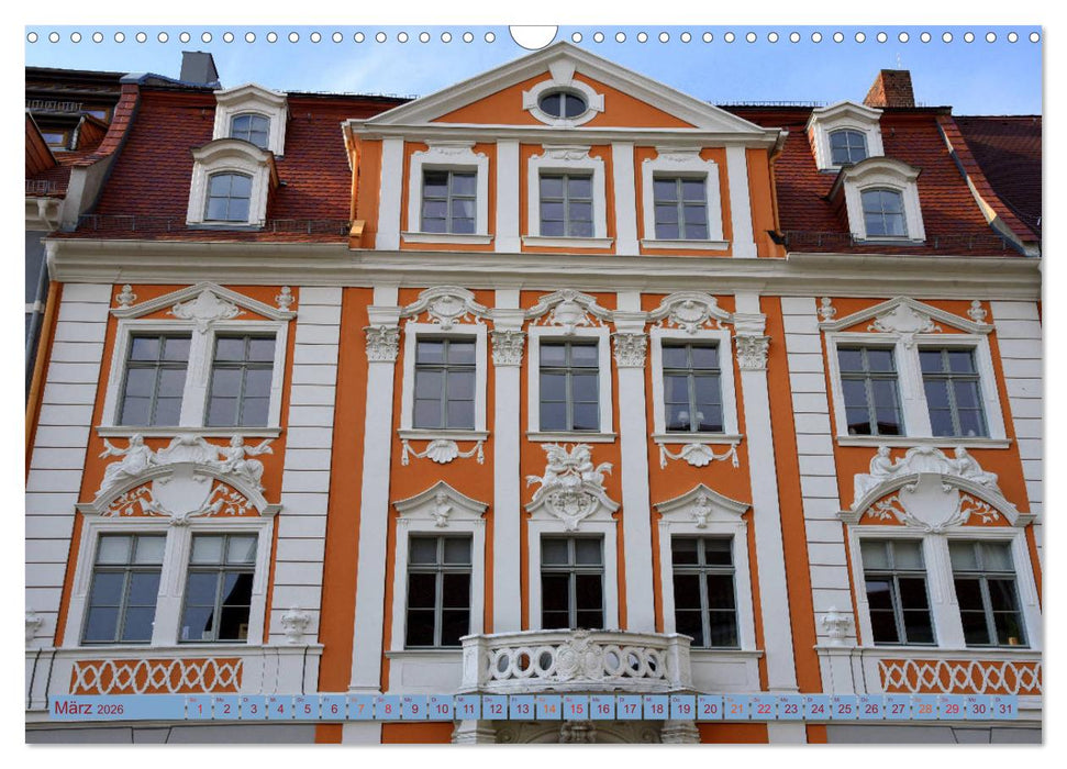 Fassadenreichtum in Görlitz (CALVENDO Wandkalender 2026)