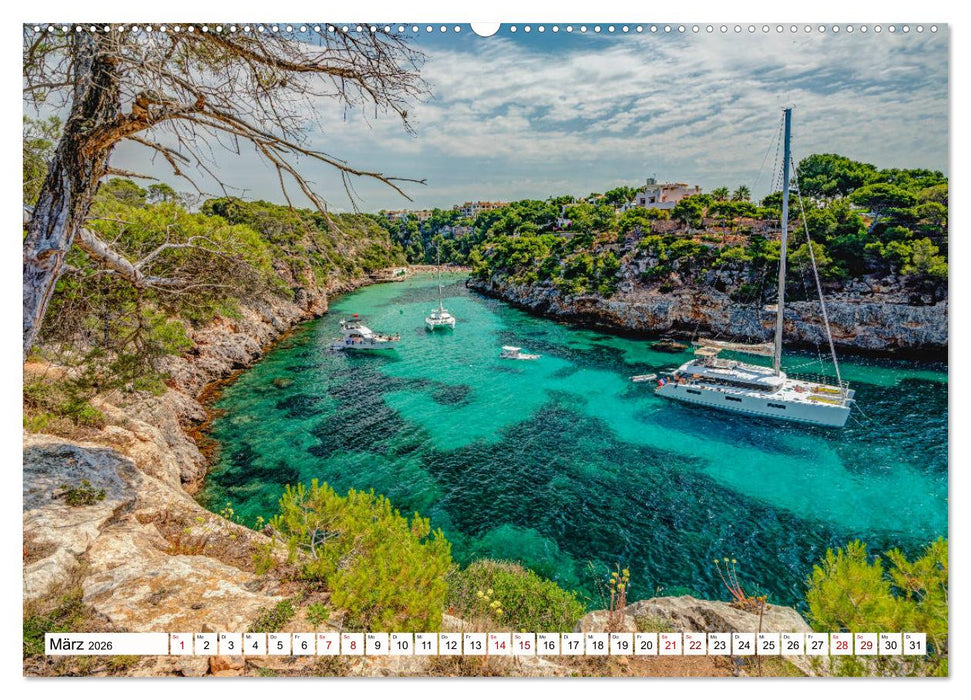 Mallorca - Schöne Impressionen der Insel (CALVENDO Wandkalender 2026)
