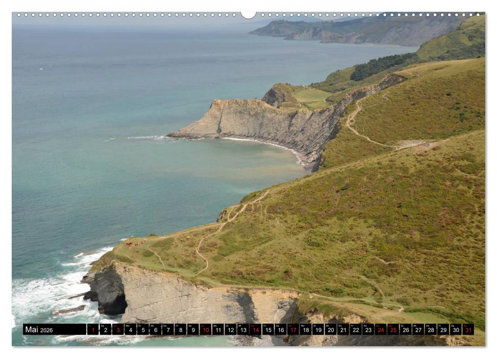 Spaniens wilder Norden (CALVENDO Wandkalender 2026)