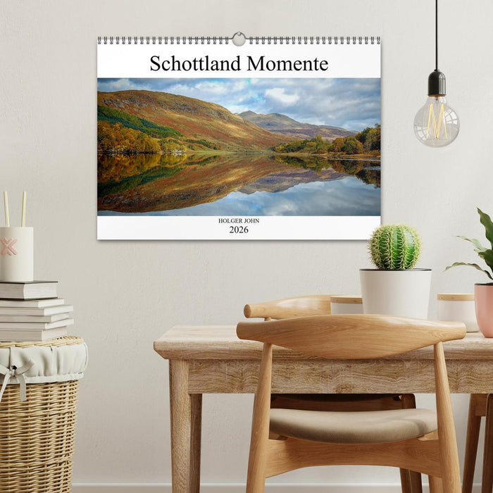 Schottland Momente (CALVENDO Wandkalender 2026)