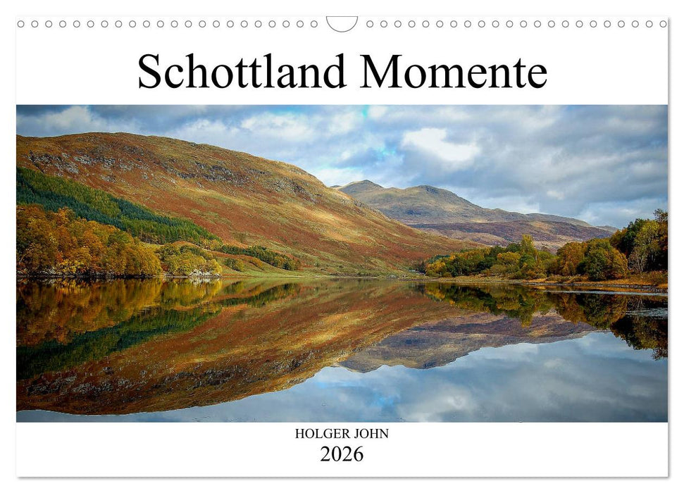 Schottland Momente (CALVENDO Wandkalender 2026)