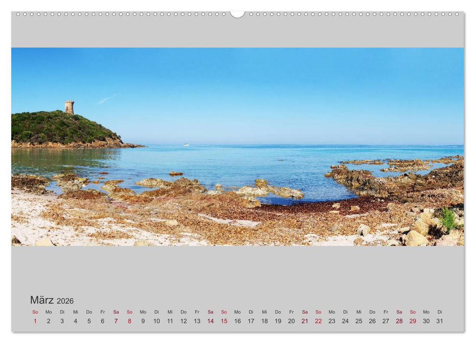 Korsika - Im Süden (CALVENDO Wandkalender 2026)