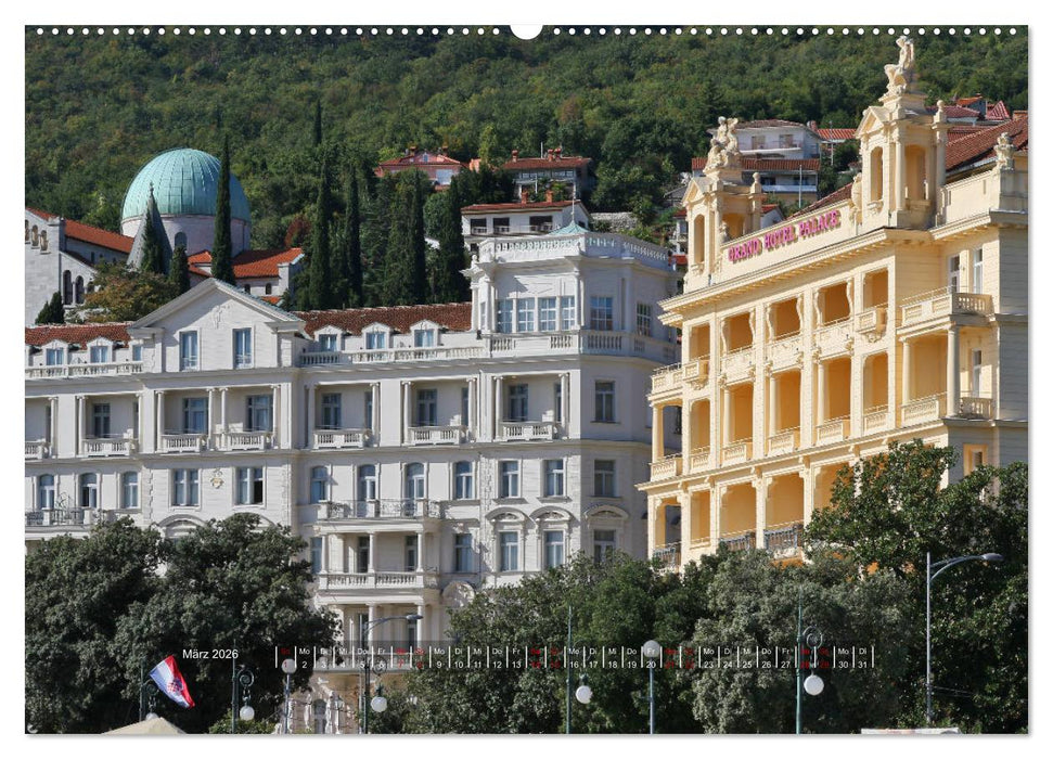 Zauberhaftes Opatija (CALVENDO Wandkalender 2026)