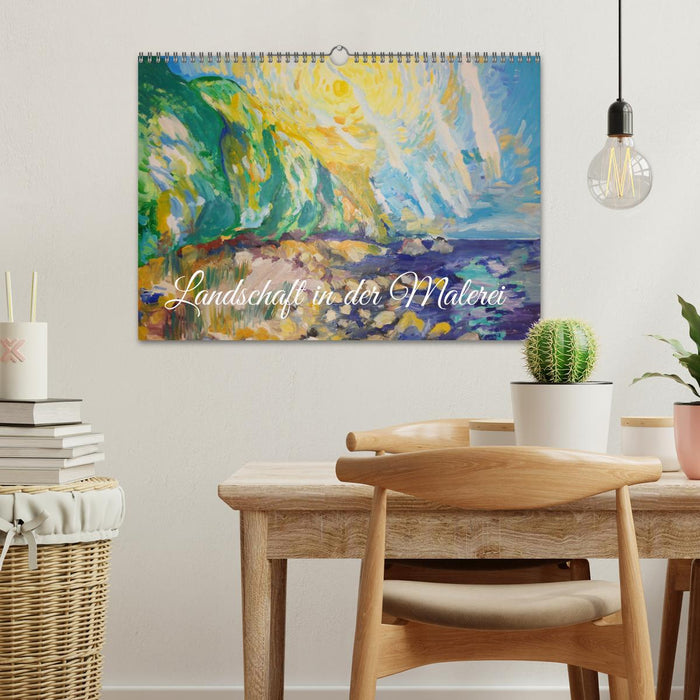 Landschaft in der Malerei: Ein Kunstkalender (CALVENDO Wandkalender 2026)