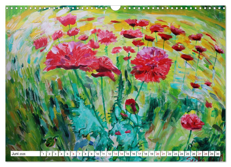 Landschaft in der Malerei: Ein Kunstkalender (CALVENDO Wandkalender 2026)