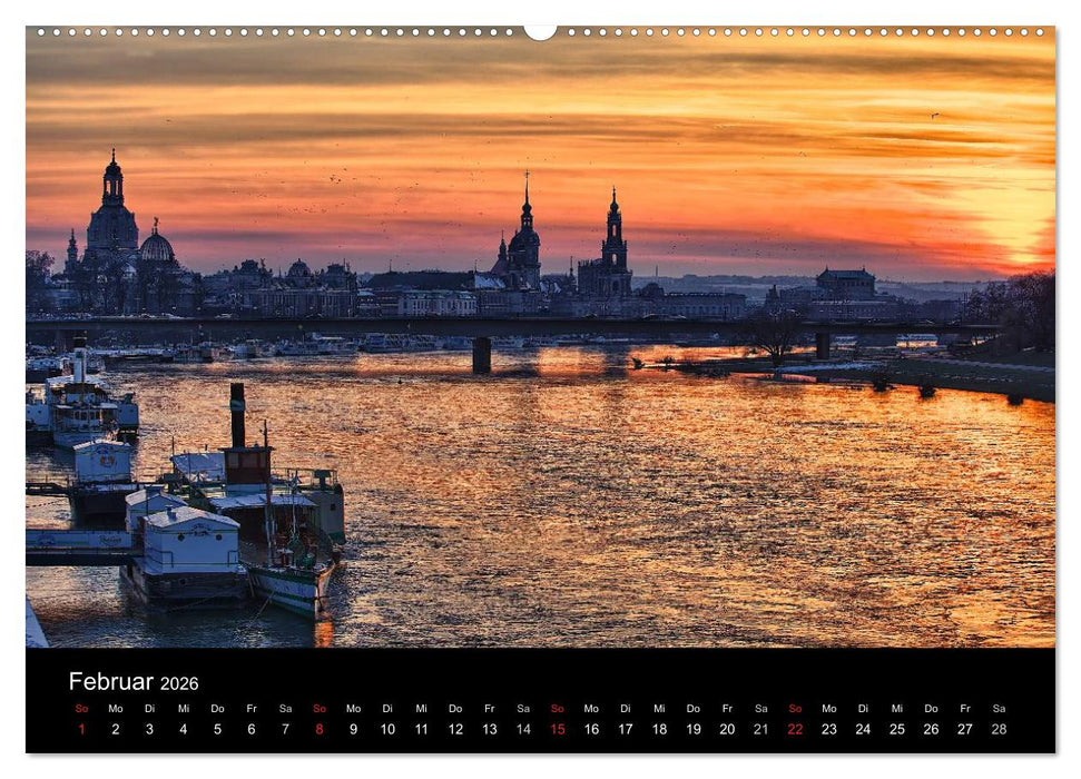 Dresden 2026 (CALVENDO Wandkalender 2026)