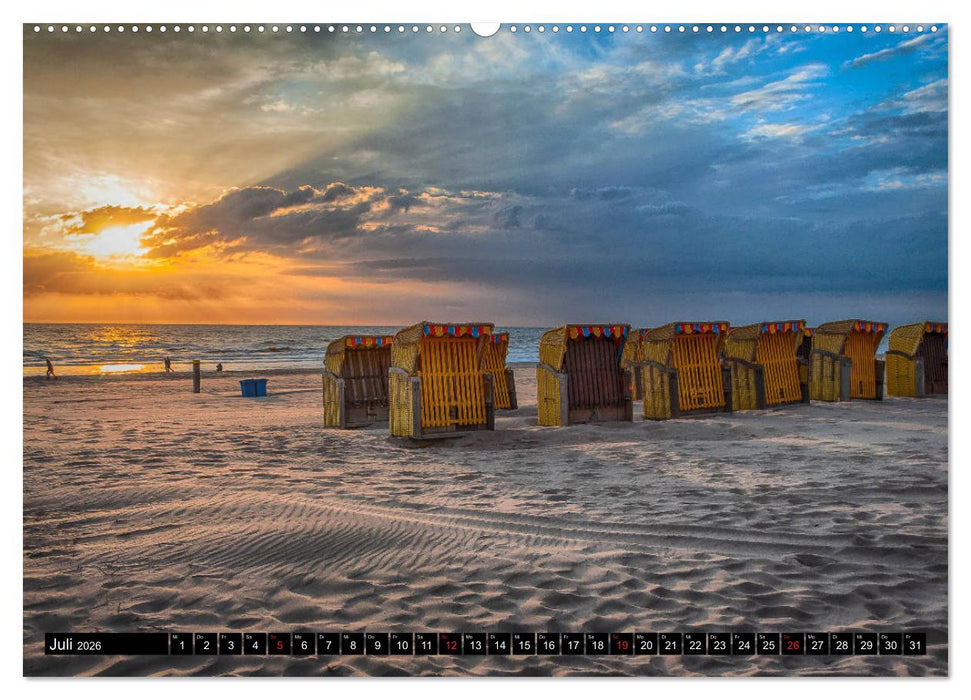Egmond aan Zee - Natürlich (CALVENDO Premium Wandkalender 2026)