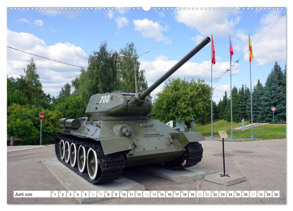 Stalinorgel und T-34 - Sowjetische Militärhistorie (CALVENDO Wandkalender 2026)
