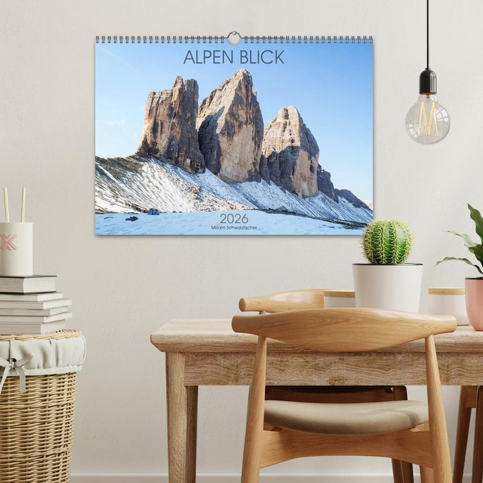 ALPEN BLICK (CALVENDO Wandkalender 2026)