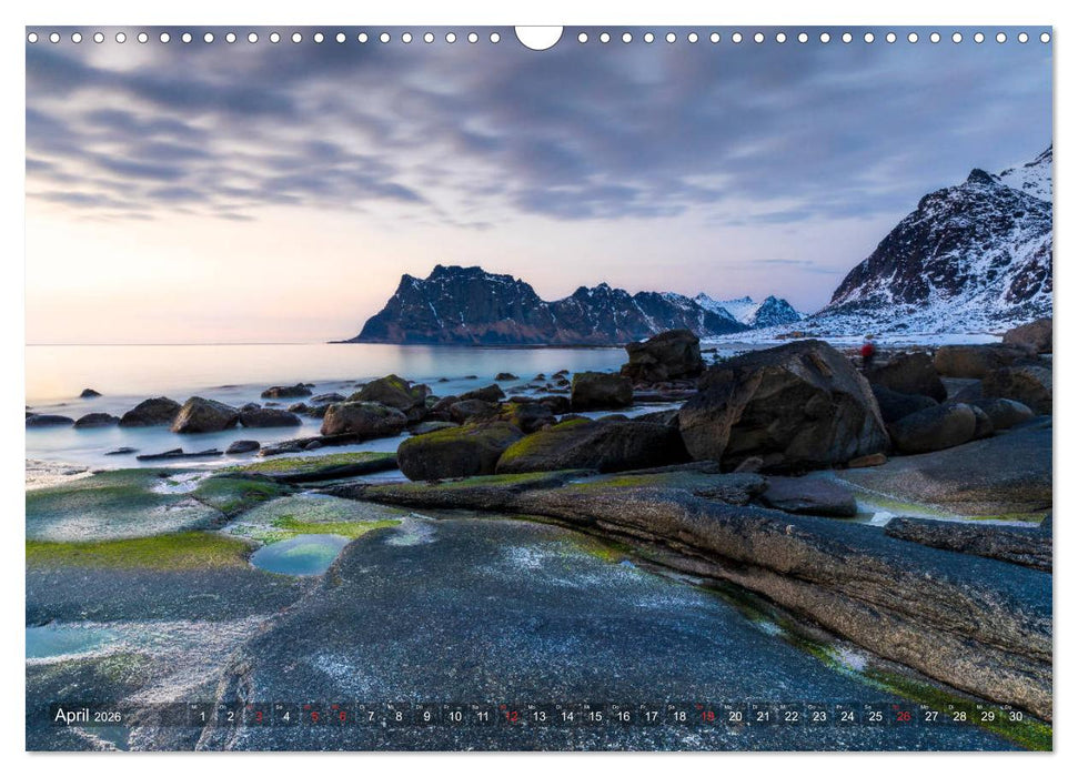 Lofoten - From Dusk Till Dawn (CALVENDO Wandkalender 2026)