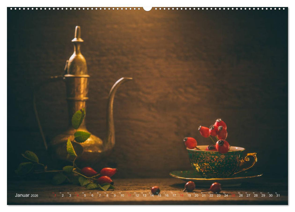 Beeren und Co. Stillleben (CALVENDO Wandkalender 2026)