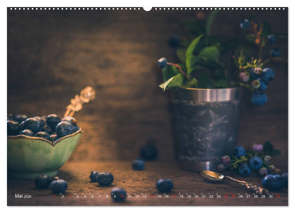 Beeren und Co. Stillleben (CALVENDO Wandkalender 2026)