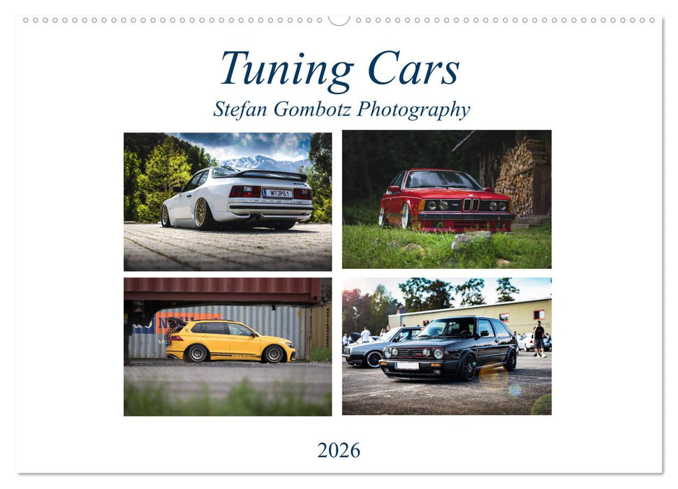 Tuning Cars (CALVENDO Wandkalender 2026)