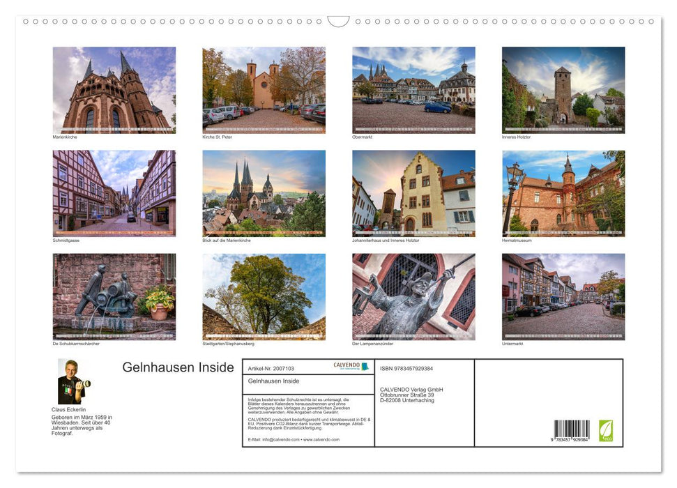 Gelnhausen Inside (CALVENDO Wandkalender 2026)