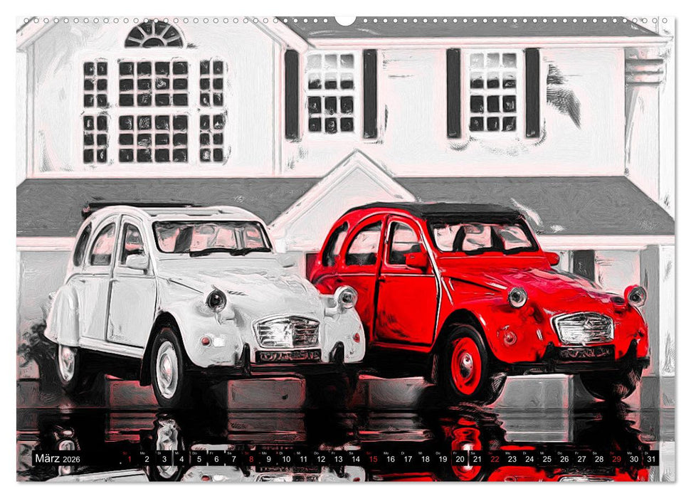 70 Jahre 2CV (CALVENDO Wandkalender 2026)