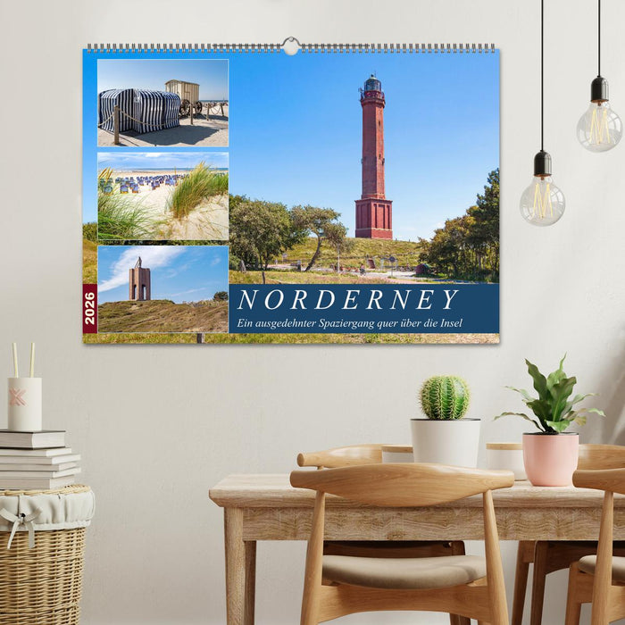 Norderney Spaziergang (CALVENDO Wandkalender 2026)