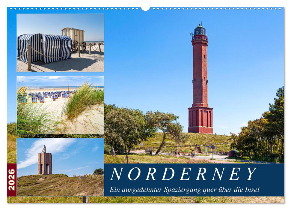 Norderney Spaziergang (CALVENDO Wandkalender 2026)