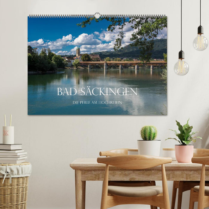 Bad Säckingen - Die Perle am Hochrhein (CALVENDO Wandkalender 2026)