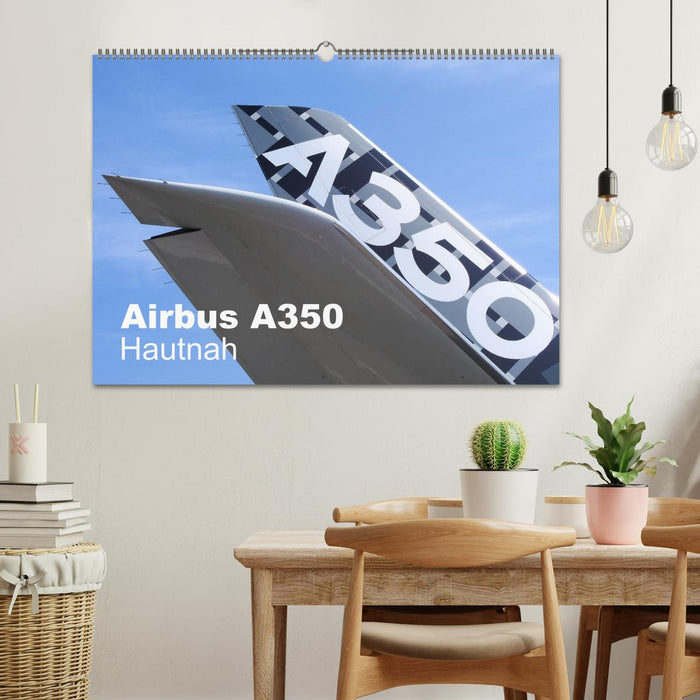 Airbus A350 Hautnah (CALVENDO Wandkalender 2026)