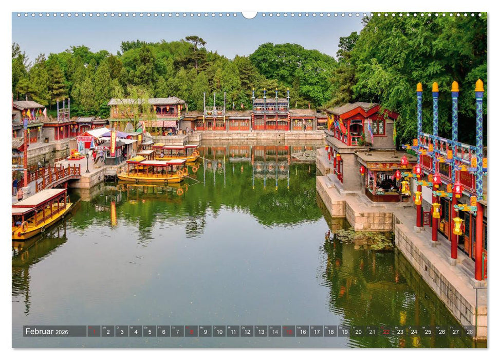 Pekings kaiserliche Paläste und Gärten (CALVENDO Wandkalender 2026)