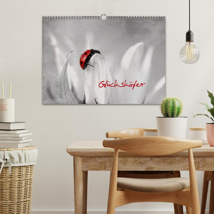 Glückskäfer (CALVENDO Wandkalender 2026)