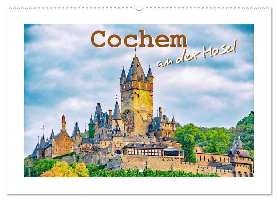 Cochem - an der Mosel (CALVENDO Wandkalender 2026)