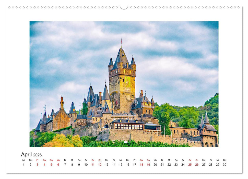 Cochem - an der Mosel (CALVENDO Wandkalender 2026)