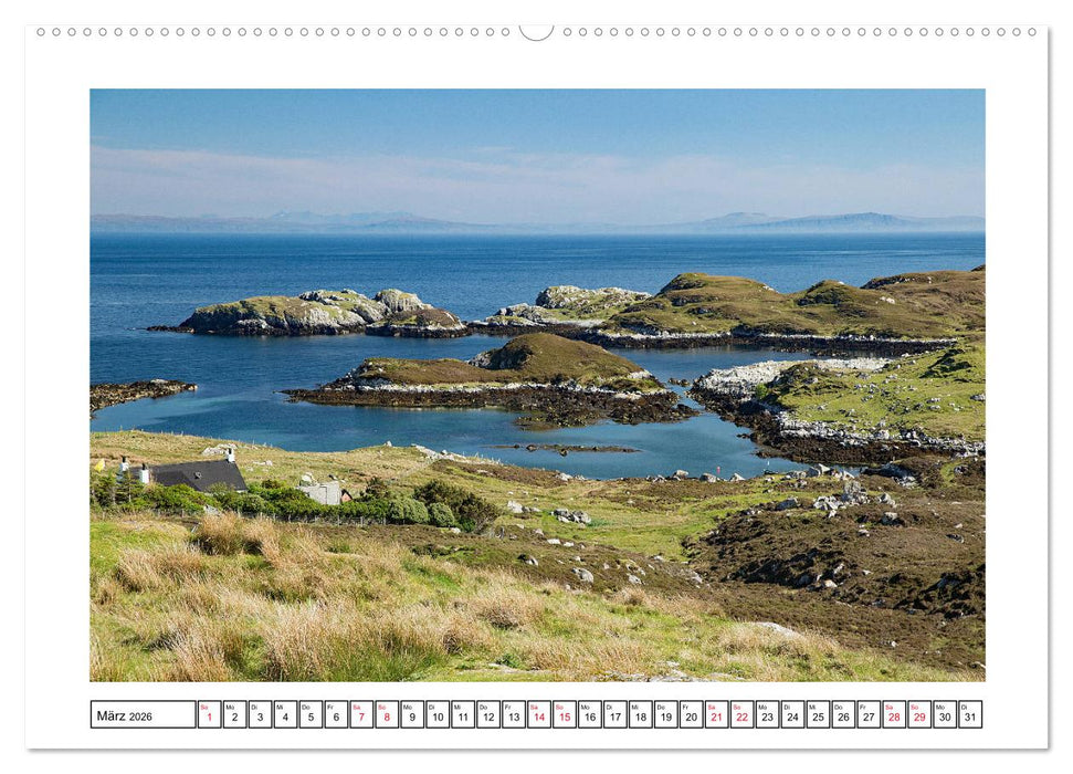Die Äußeren Hebriden (CALVENDO Wandkalender 2026)